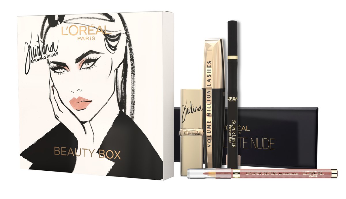 L'Oréal Paris Kristina Bazan Make-up Kit Giftbox - Geschenkset